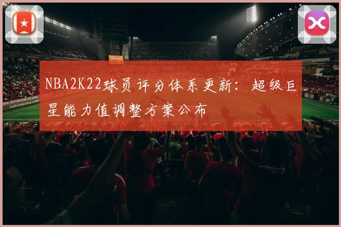 NBA2K22球员评分体系更新:超级巨星能力值调整方案公布